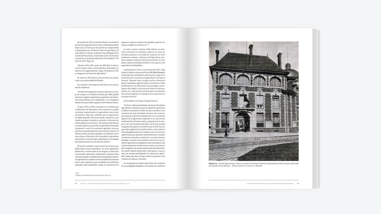 Universidad de Chile. Heredera de 150 años de enseñanza agronómica — detalle 2